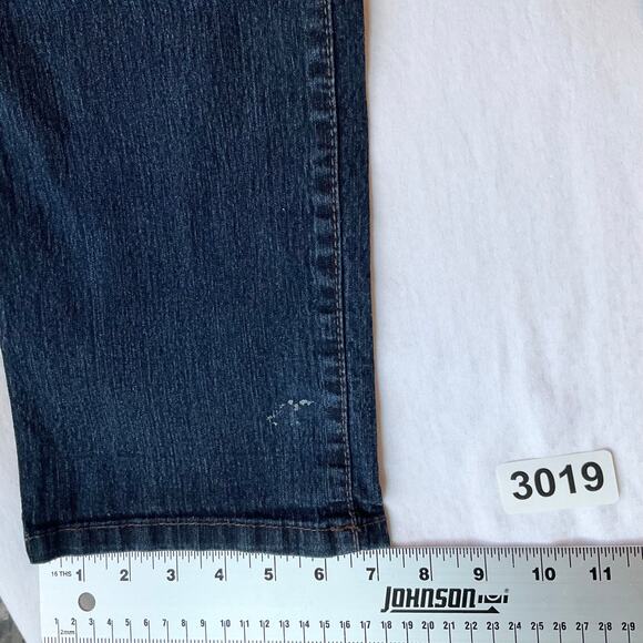 Style & Co women’s Denim Boot Cut Straight Jeans Size 8 Short, Blue - Picture 6 of 11